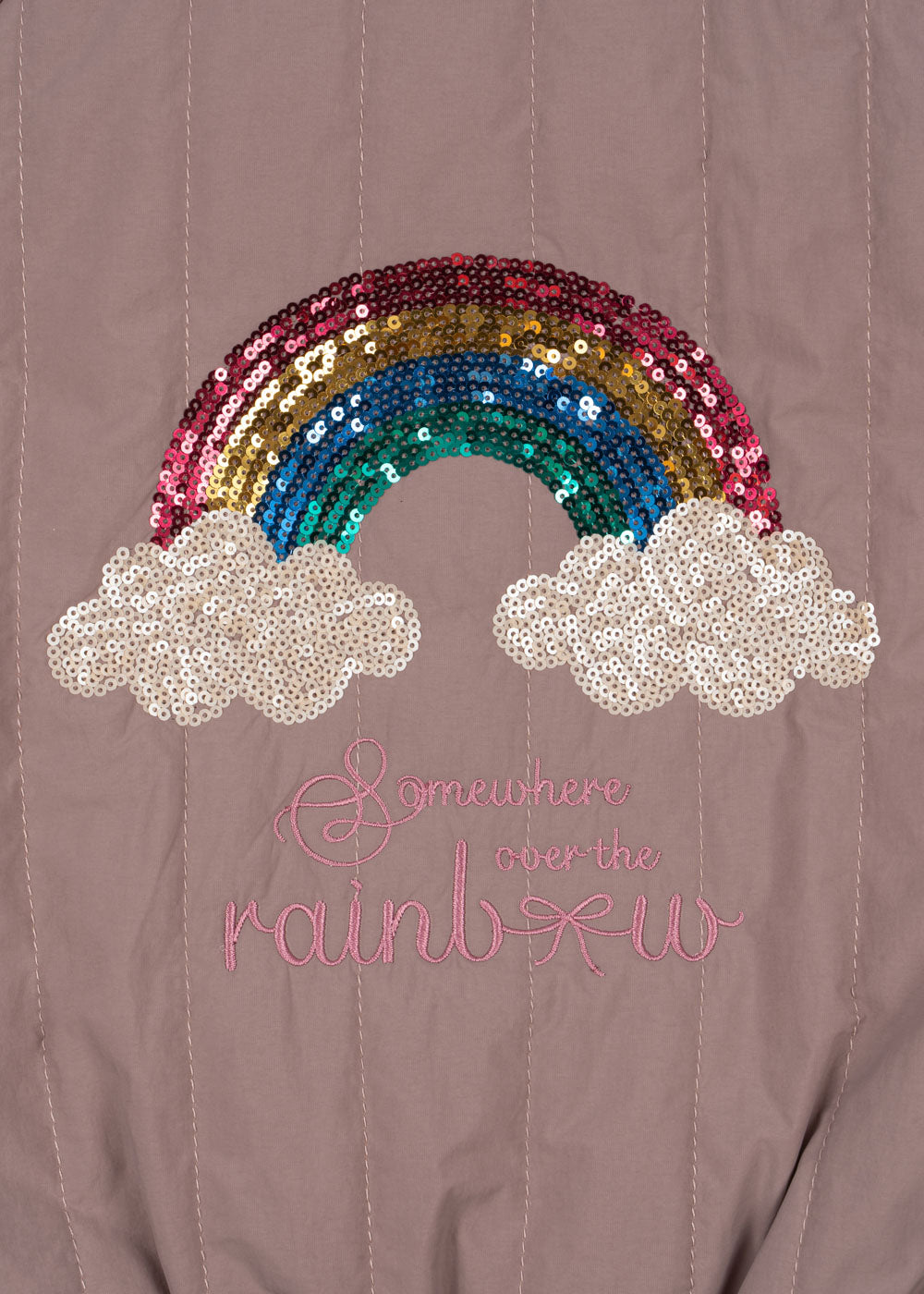 Konges Sløjd Konges Sløjd - Juno Sequin Bomber Jacket - Twilight Mauve - Pearls & Swines