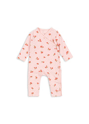 Konges Sløjd Konges Sløjd - Premature Onesie - Rosa Pink - Pearls & Swines