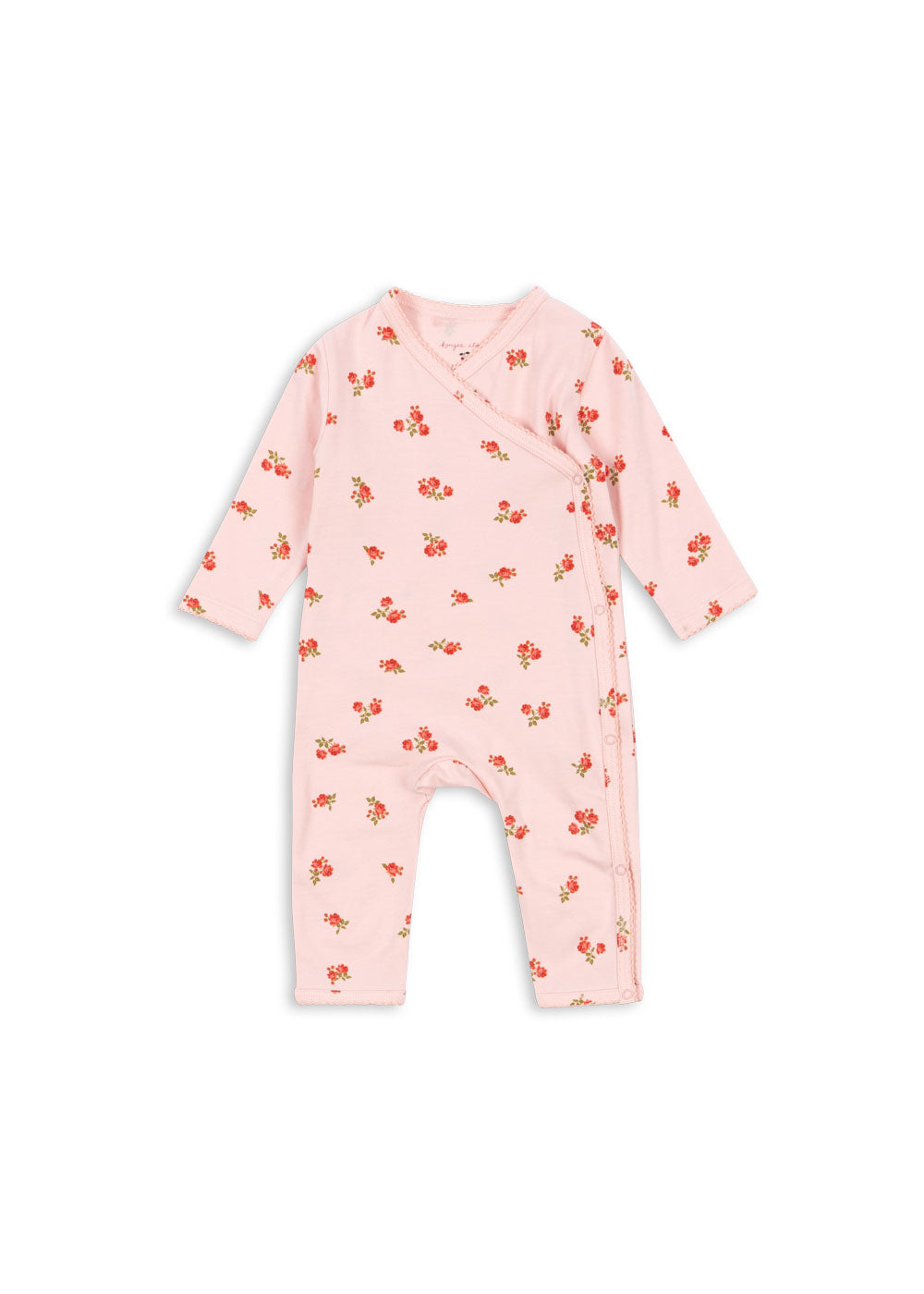 Konges Sløjd Konges Sløjd - Premature Onesie - Rosa Pink - Pearls & Swines