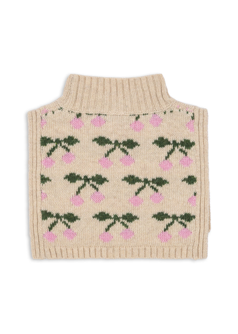 Konges Sløjd Konges Slojd - Belou neckwarmer - Cherry - Pearls & Swines