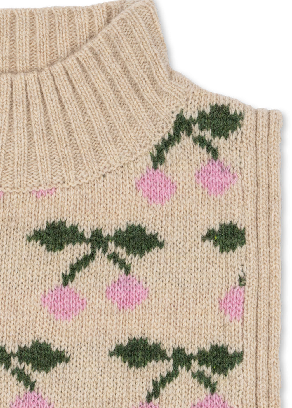 Konges Sløjd Konges Slojd - Belou neckwarmer - Cherry - Pearls & Swines