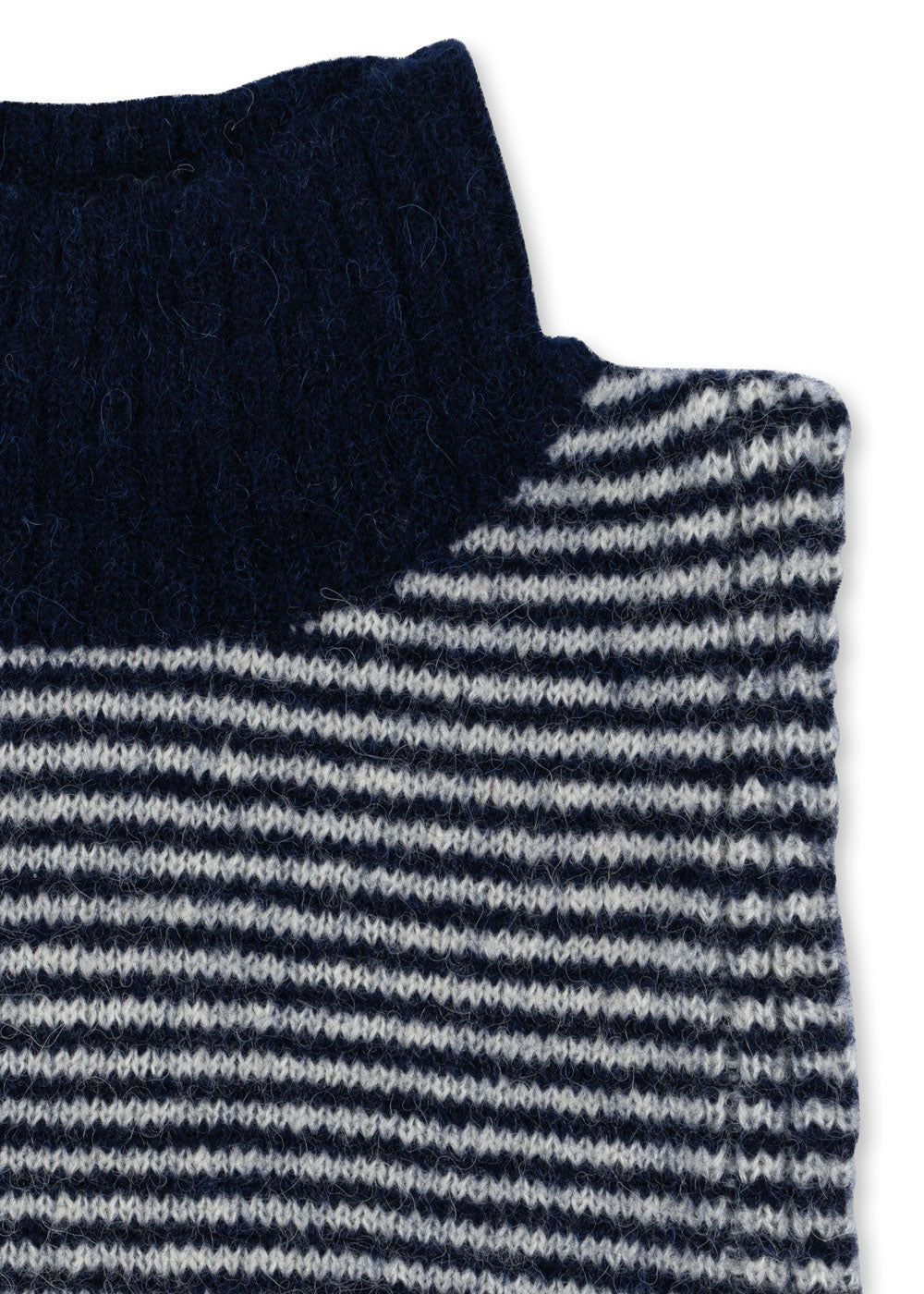 Konges Sløjd Konges Slojd - Berle neckwarmer - Ensign blue/buttercre - Pearls & Swines