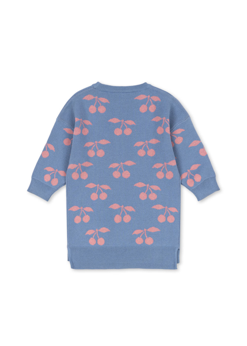 Konges Sløjd Konges Sløjd - Lapis Knit Dress Gots - Purple impression - Pearls & Swines