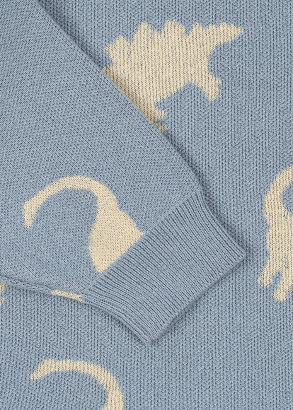 Konges Sløjd Konges Sløjd - Lapis Knit Sweater Gots - Dino mist - Pearls & Swines