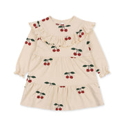 Konges Sløjd Konges Sløjd - Malli Glitter Dress Gots - Ma Grande Cerise Glitt - Pearls & Swines