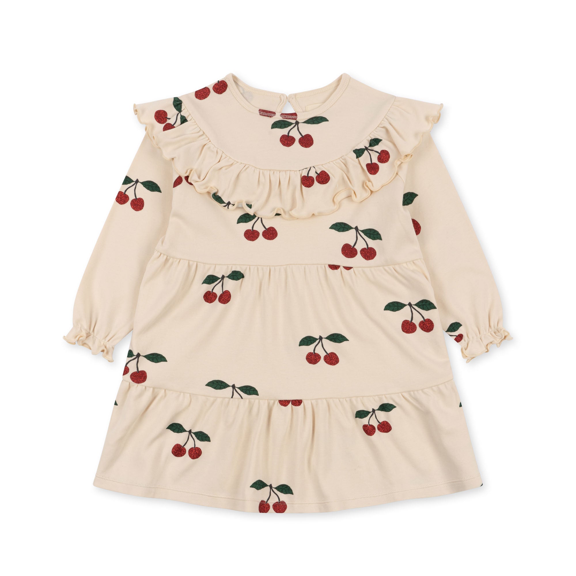 Konges Sløjd Konges Sløjd - Malli Glitter Dress Gots - Ma Grande Cerise Glitt - Pearls & Swines