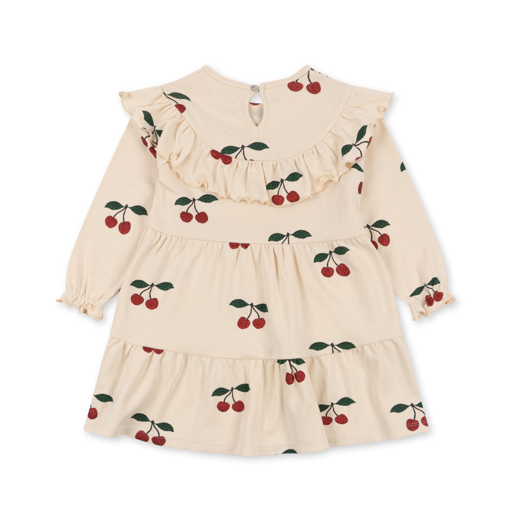 Konges Sløjd Konges Sløjd - Malli Glitter Dress Gots - Ma Grande Cerise Glitt - Pearls & Swines