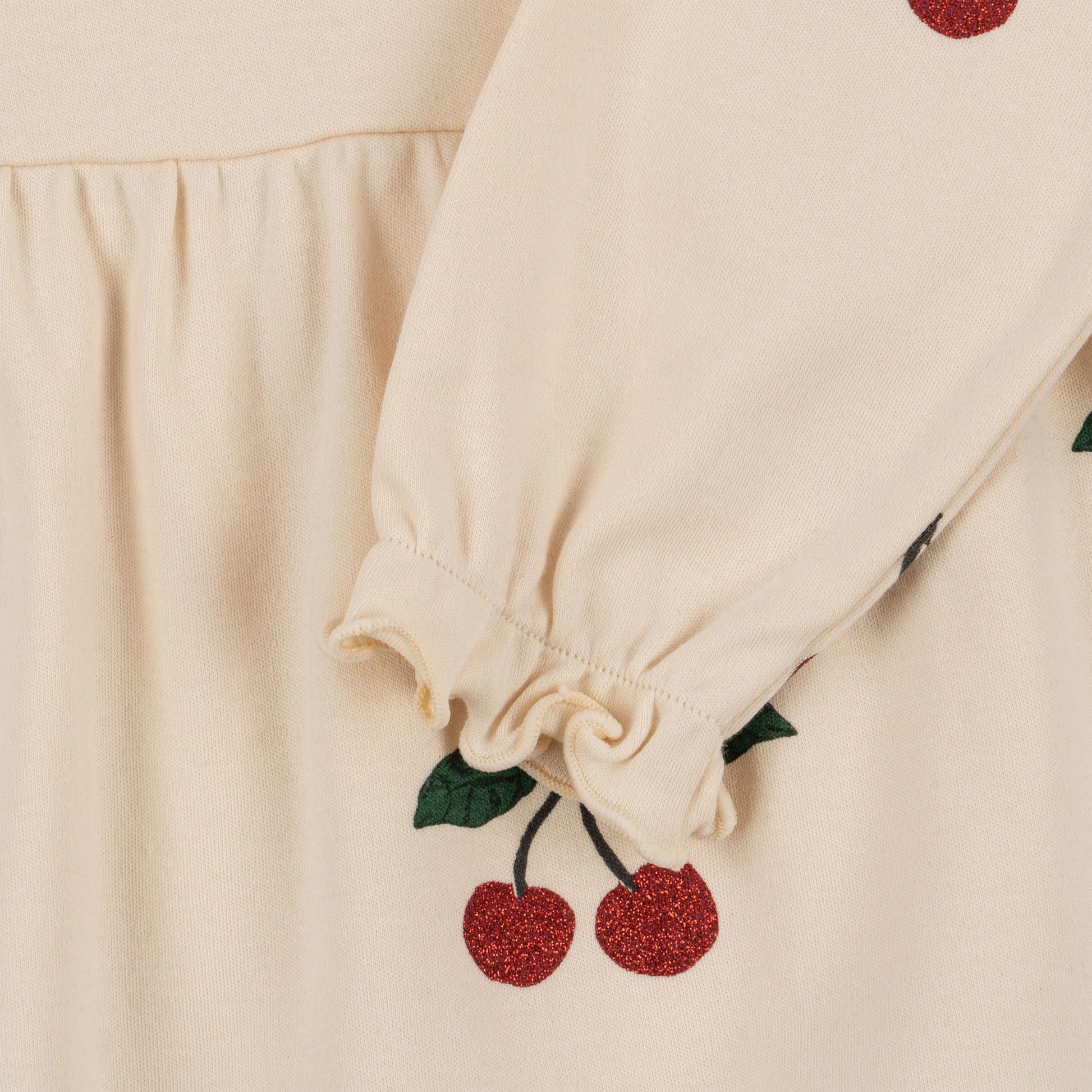 Konges Sløjd Konges Sløjd - Malli Glitter Dress Gots - Ma Grande Cerise Glitt - Pearls & Swines