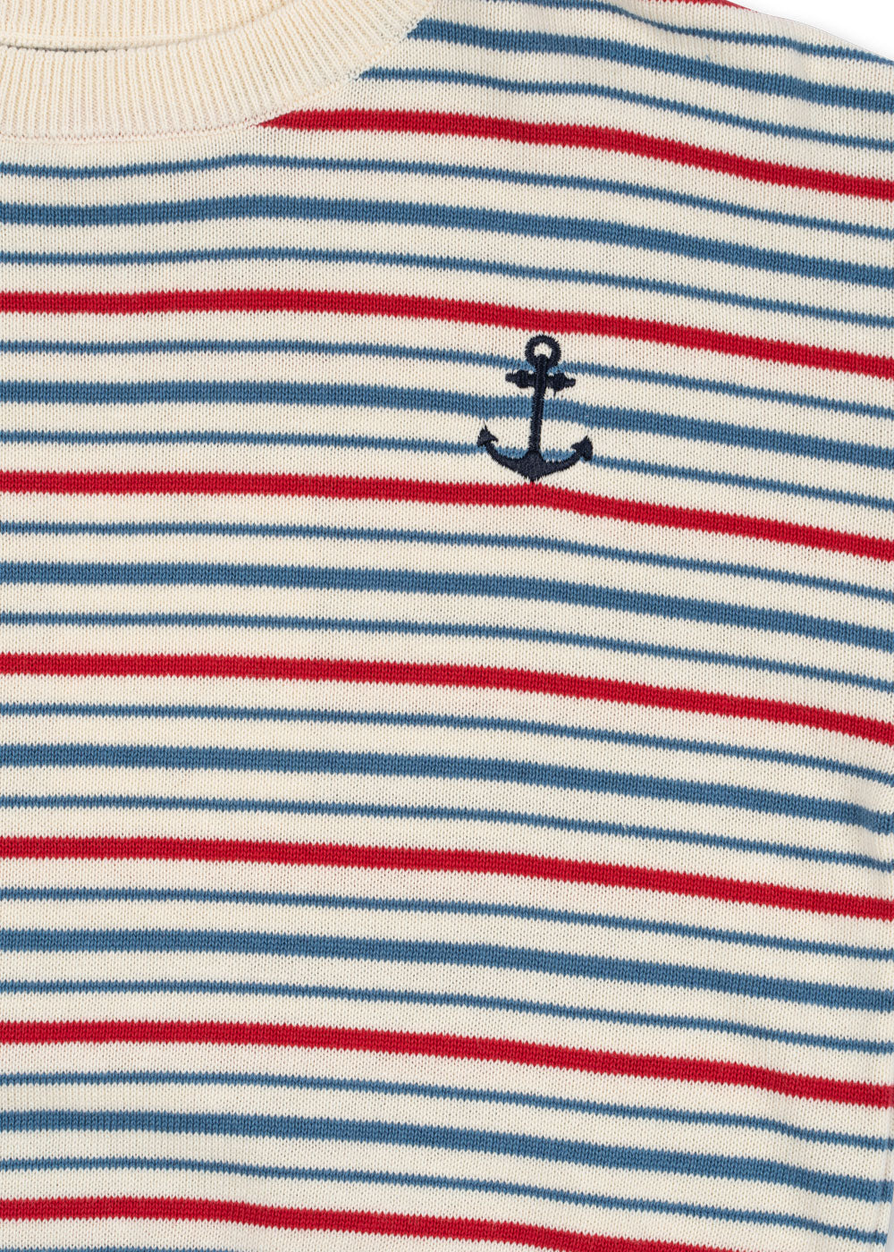 Konges Sløjd Konges Sløjd - Manis Knit sweater - Antique Stripe - Pearls & Swines