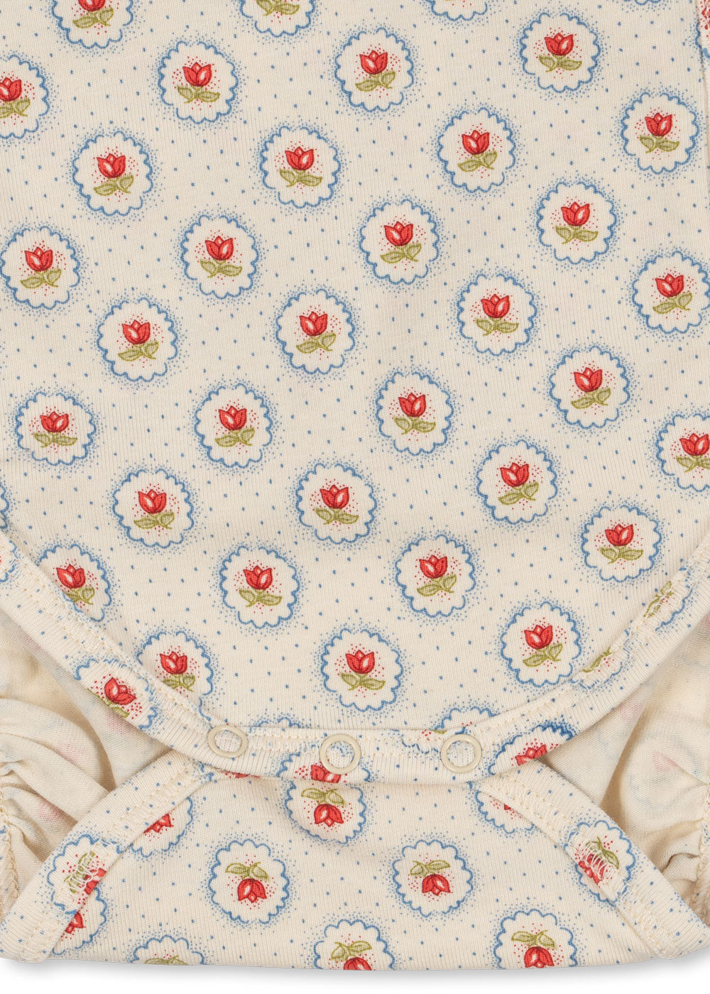 Konges Sløjd Konges Sløjd - Premature Basic LS Body GOTS - Mirage - Pearls & Swines