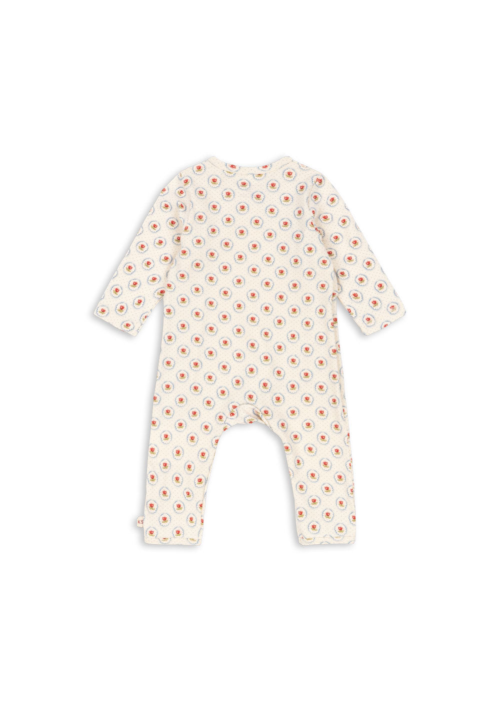 Konges Sløjd Konges Sløjd - Newborn Basic Onesie Gots - Mirage - Pearls & Swines