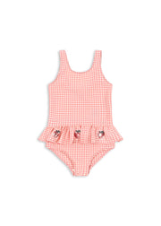 Konges Sløjd Konges Sløjd - Etta Swimsuit - Geranium Pink - Pearls & Swines
