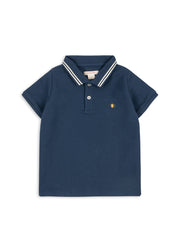 Konges Sløjd Konges Sløjd - Florian Polo Shirt GOTS - Spellbound - Pearls & Swines