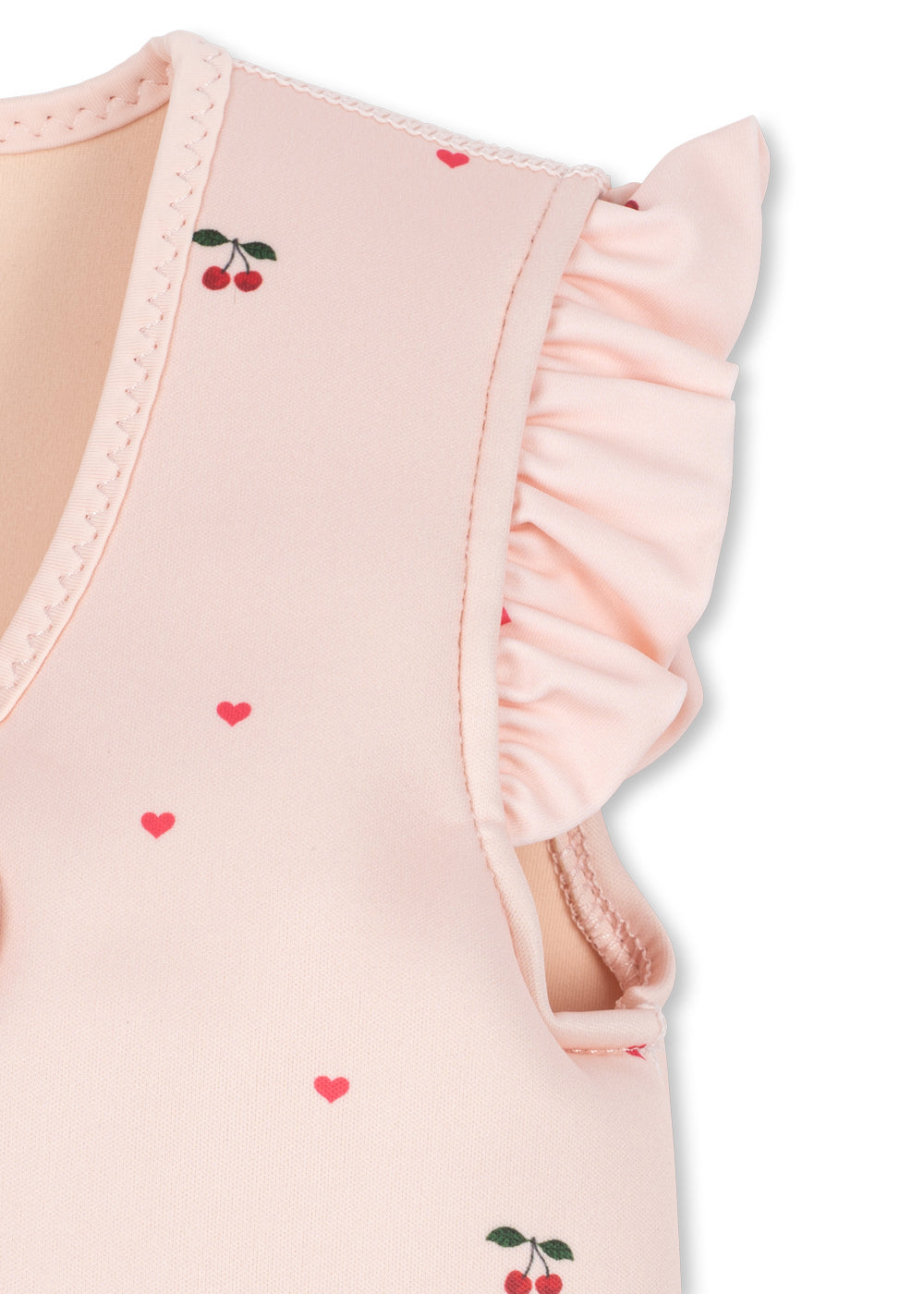 Konges Sløjd Konges Sløjd - Avery Swim Vest - Cherry Coeur Rose - Pearls & Swines