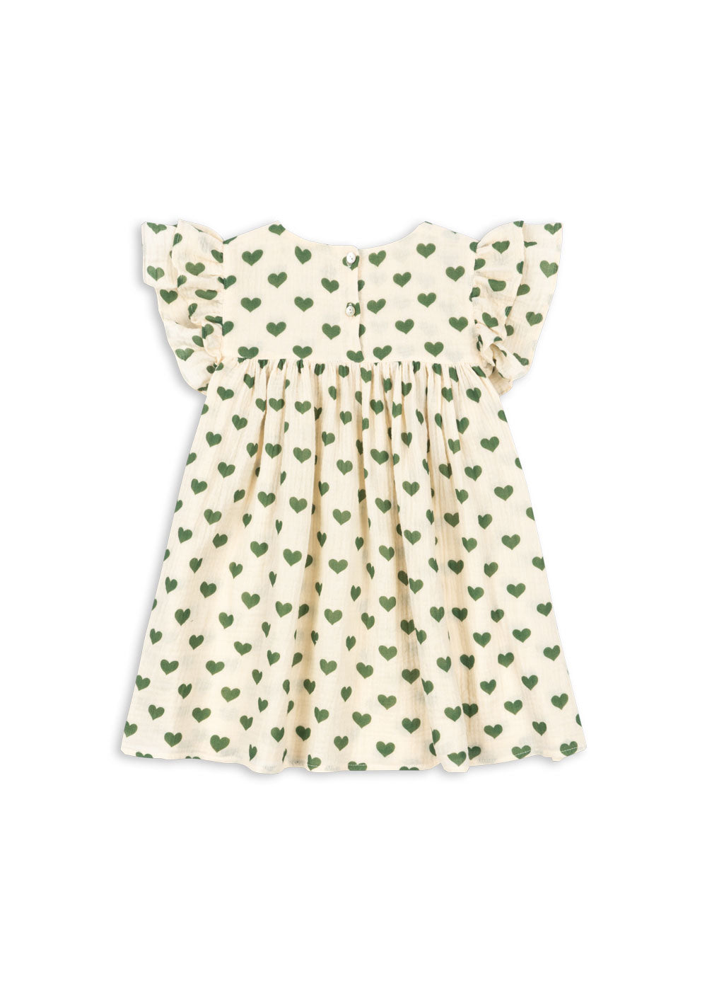 Konges Sløjd Konges Sløjd - Coco Dress GOTS - Amour Verde - Pearls & Swines