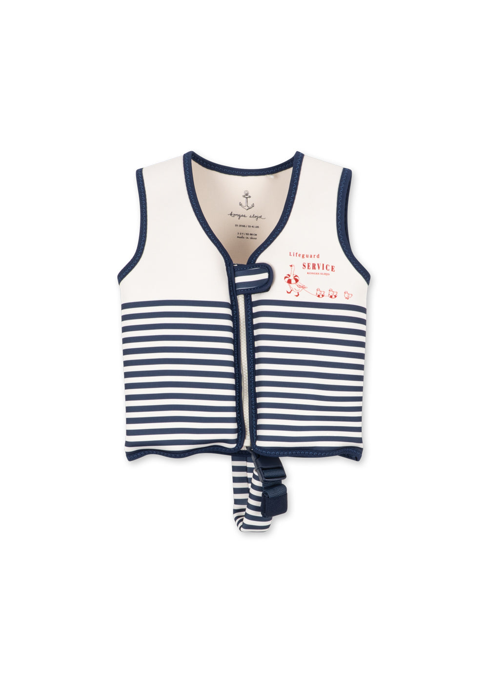 Konges Sløjd Konges Sløjd - Ellis Swim Vest - Marin Stripe - Pearls & Swines