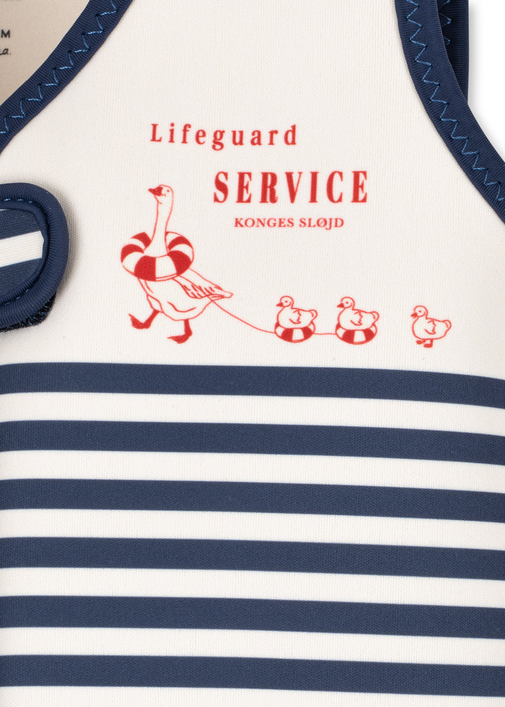 Konges Sløjd Konges Sløjd - Ellis Swim Vest - Marin Stripe - Pearls & Swines