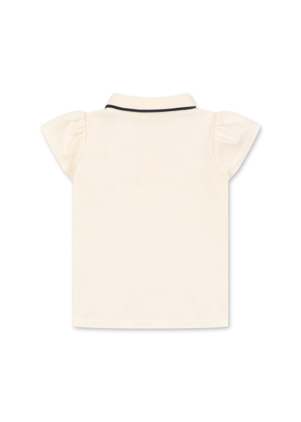 Konges Sløjd Konges Sløjd - Florita Polo Shirt OCS - Antique White - Pearls & Swines