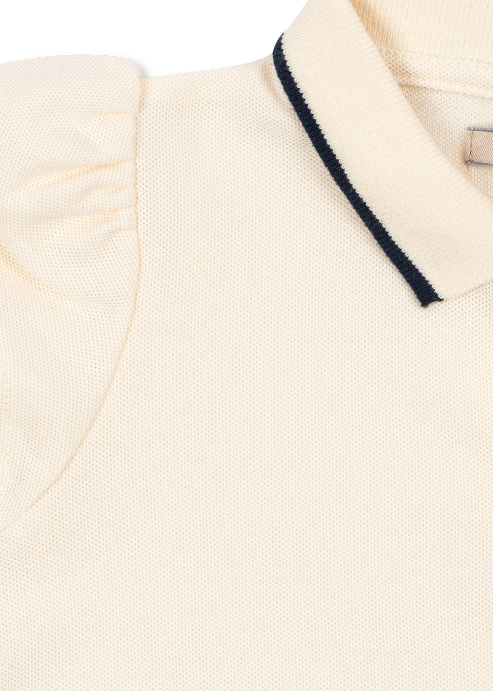 Konges Sløjd Konges Sløjd - Florita Polo Shirt OCS - Antique White - Pearls & Swines