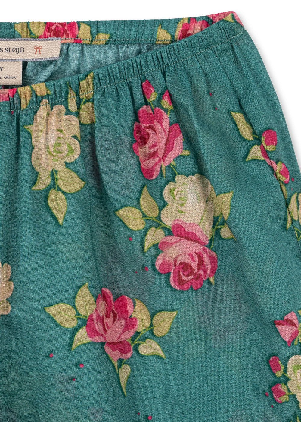 Konges Sløjd Konges Sløjd - Viola Frill Pants GOTS - Midori - Pearls & Swines