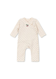 Konges Sløjd - Basic Newborn Onesie GOTS - Blue Dot