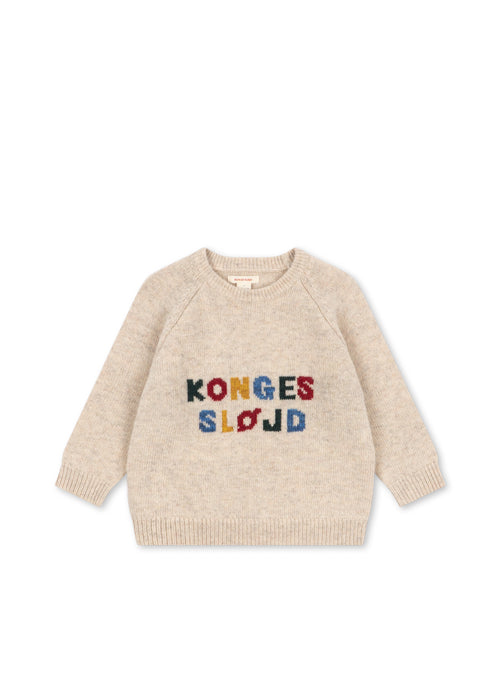 Konges Sløjd Konges Sløjd - Billy Knit Sweater - Off White - Pearls & Swines