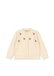 Konges Sløjd Konges Sløjd - Cocolo Cardigan - Buttercream - Pearls & Swines