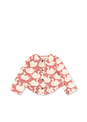 Konges Sløjd - Magot Frill Jacket GOTS - Swan Rose