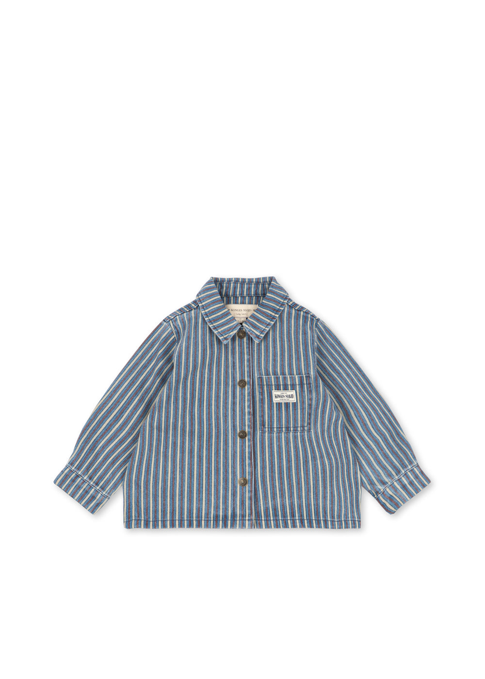 Konges Sløjd Konges Sløjd - Magot Shirt GOTS - Tricolore Blue - Pearls & Swines