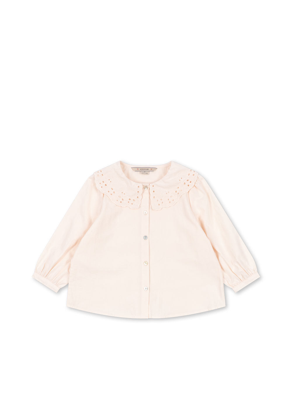 Konges Sløjd Konges Sløjd - Rilo Collar Shirt GOTS - Powder Puff - Pearls & Swines