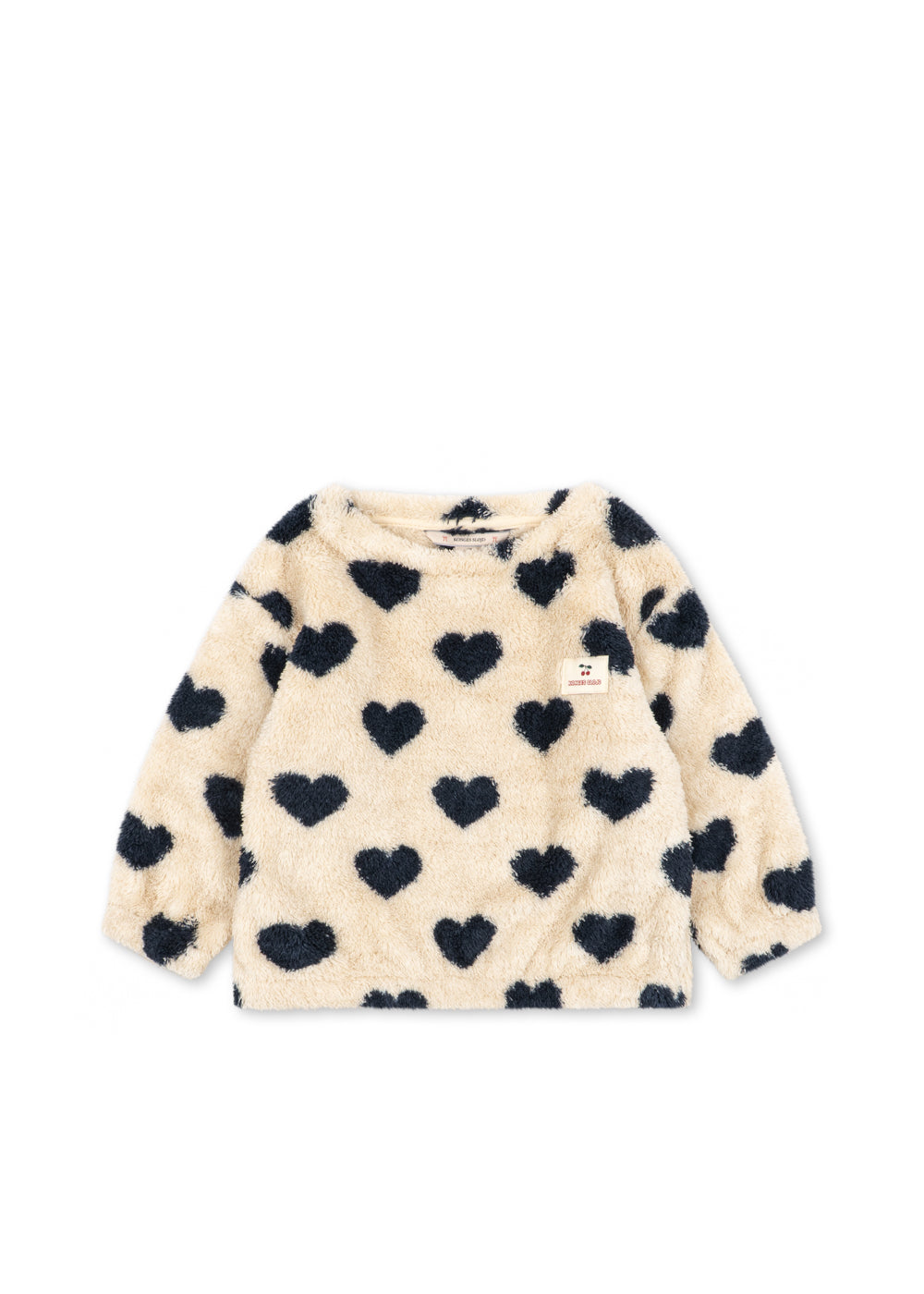 Konges Sløjd Konges Sløjd - Cozy Sweat Shirt GRS - Bon Coeur Eclipse - Pearls & Swines