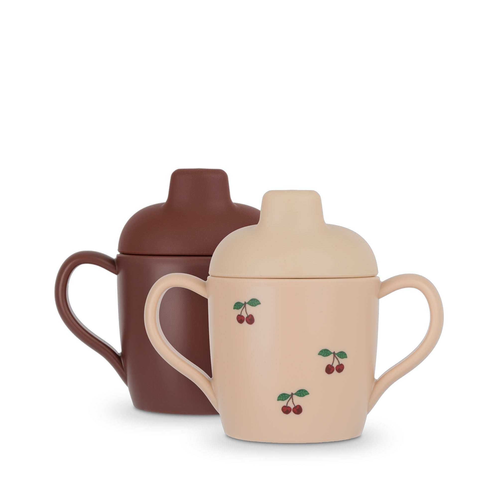 Konges Sløjd Konges Sløjd 2-Pack Sippy cup - Cherry - Pearls & Swines