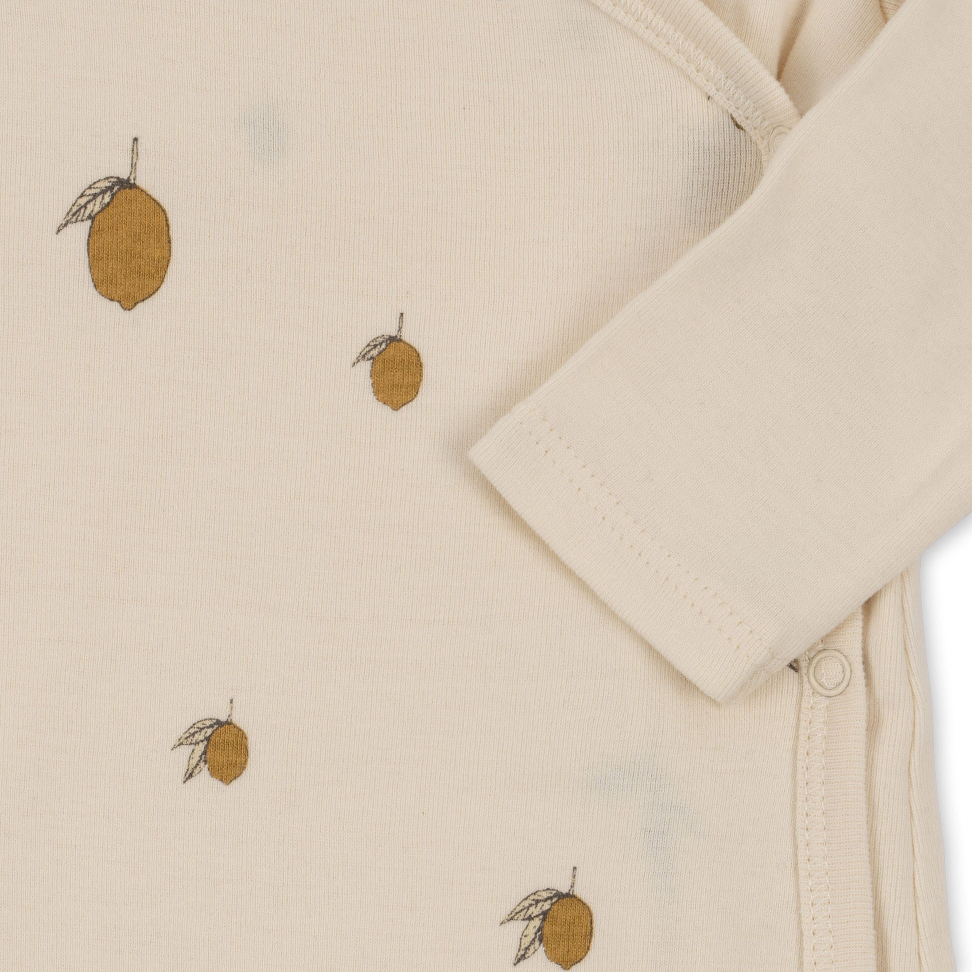 Konges Sløjd Konges Sløjd - Premature Onesie - Lemon - Pearls & Swines