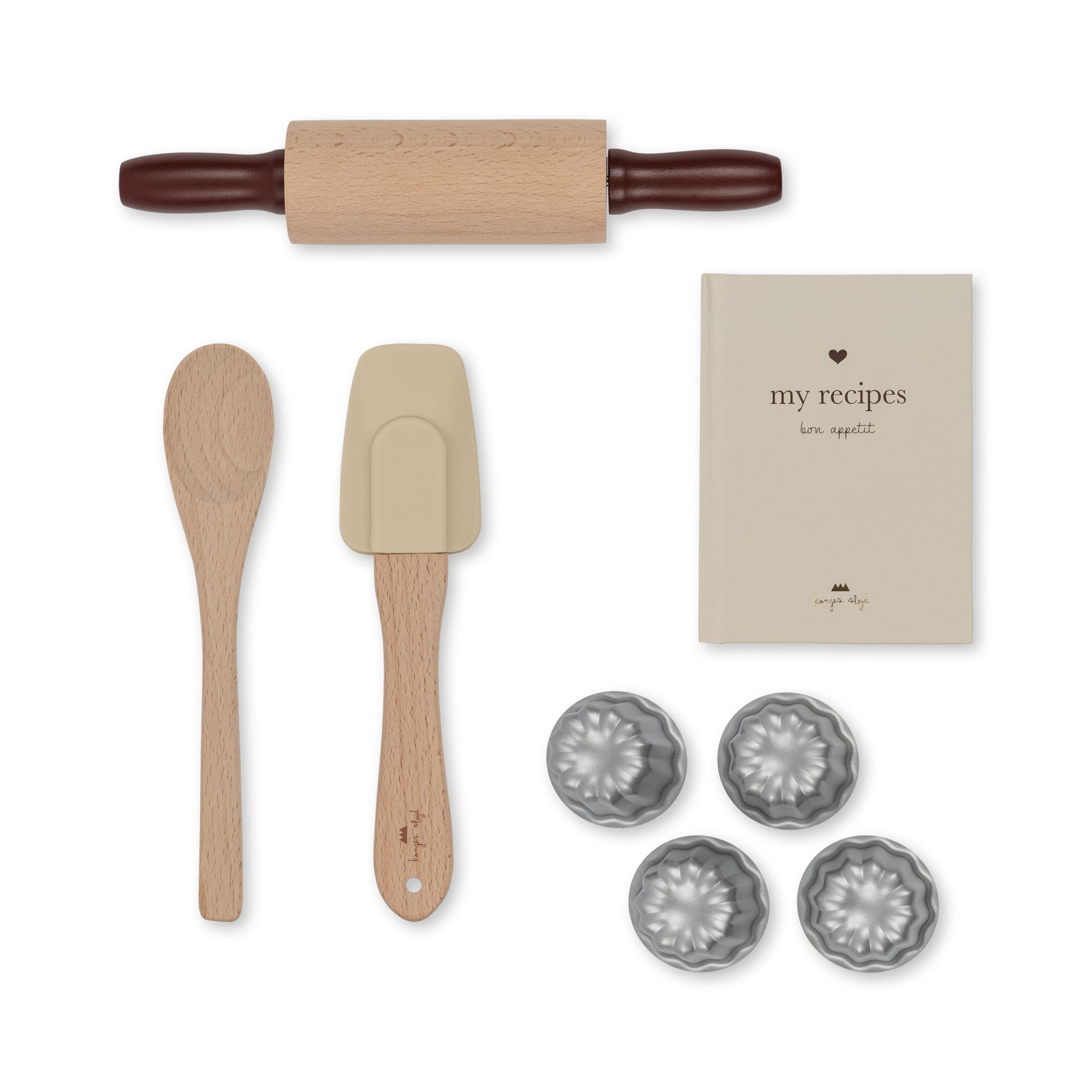 Konges Sløjd Konges Sløjd - Madeleine Baking Set - Petite Cousine - Pearls & Swines