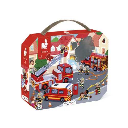 Janod Janod - Puzzle - The Fire Department - Pearls & Swines