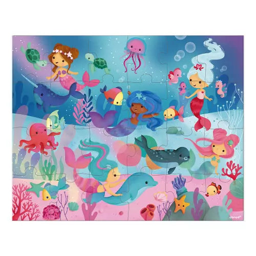 Janod - Puzzle - Mermaids