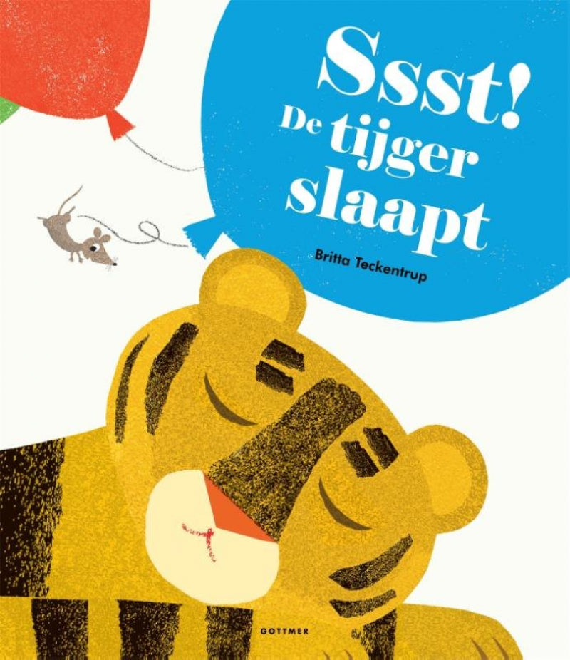 Pearls & Swines Sssst, de tijger slaapt - Kartonboek - Pearls & Swines
