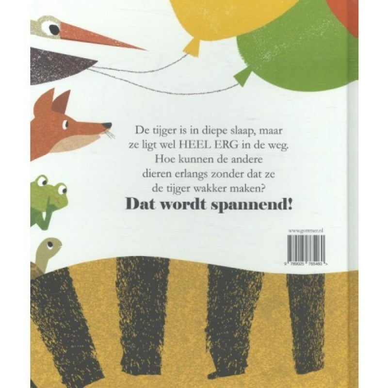 Pearls & Swines Ssst! De tijger slaapt - Prentenboek - Pearls & Swines