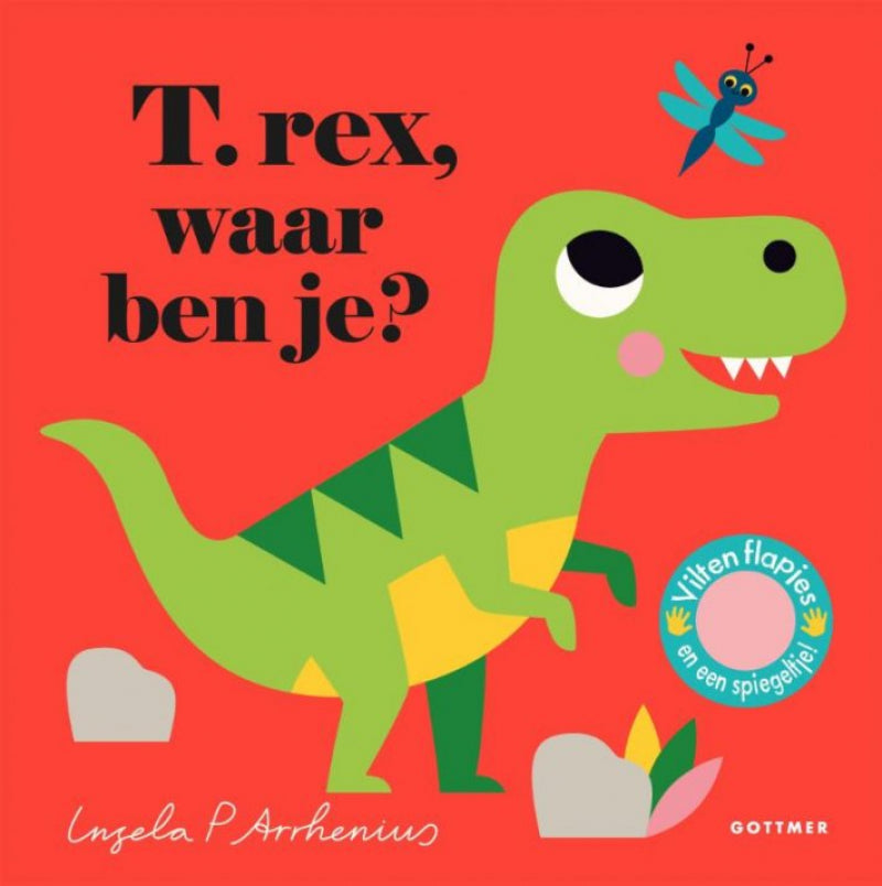 Pearls & Swines T rex, waar ben je? - Flapjesboek - Pearls & Swines