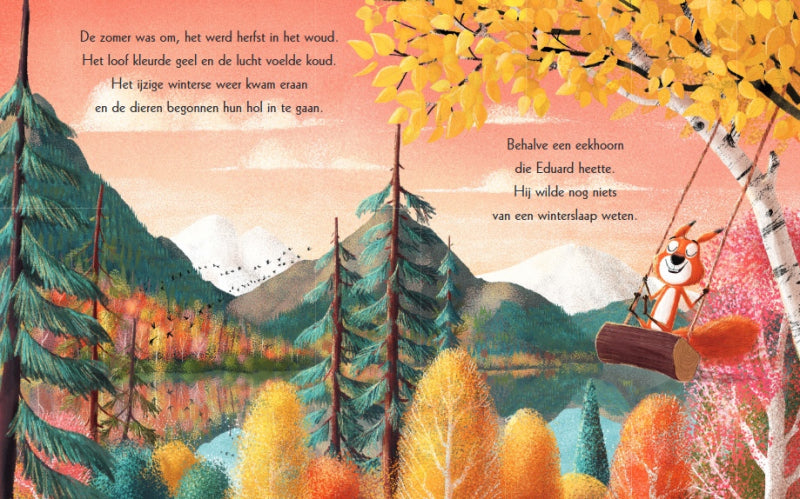 Pearls & Swines Twee Vechtende Eekhoorntjes - Kartonboek - Pearls & Swines