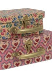 Konges Sløjd Konges Sløjd - 2-pack Suitcase - Pink - Pearls & Swines