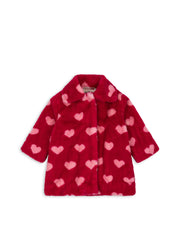Konges Sløjd Konges Sløjd - Fuzzie Coat GRS - Amour Jazzy - Pearls & Swines