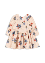 Konges Sløjd Konges Sløjd - AVI LS Bow Dress GOTS - Cremona - Pearls & Swines