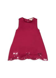 Konges Sløjd Konges Sløjd - Bowie Dress - Sangria - Pearls & Swines