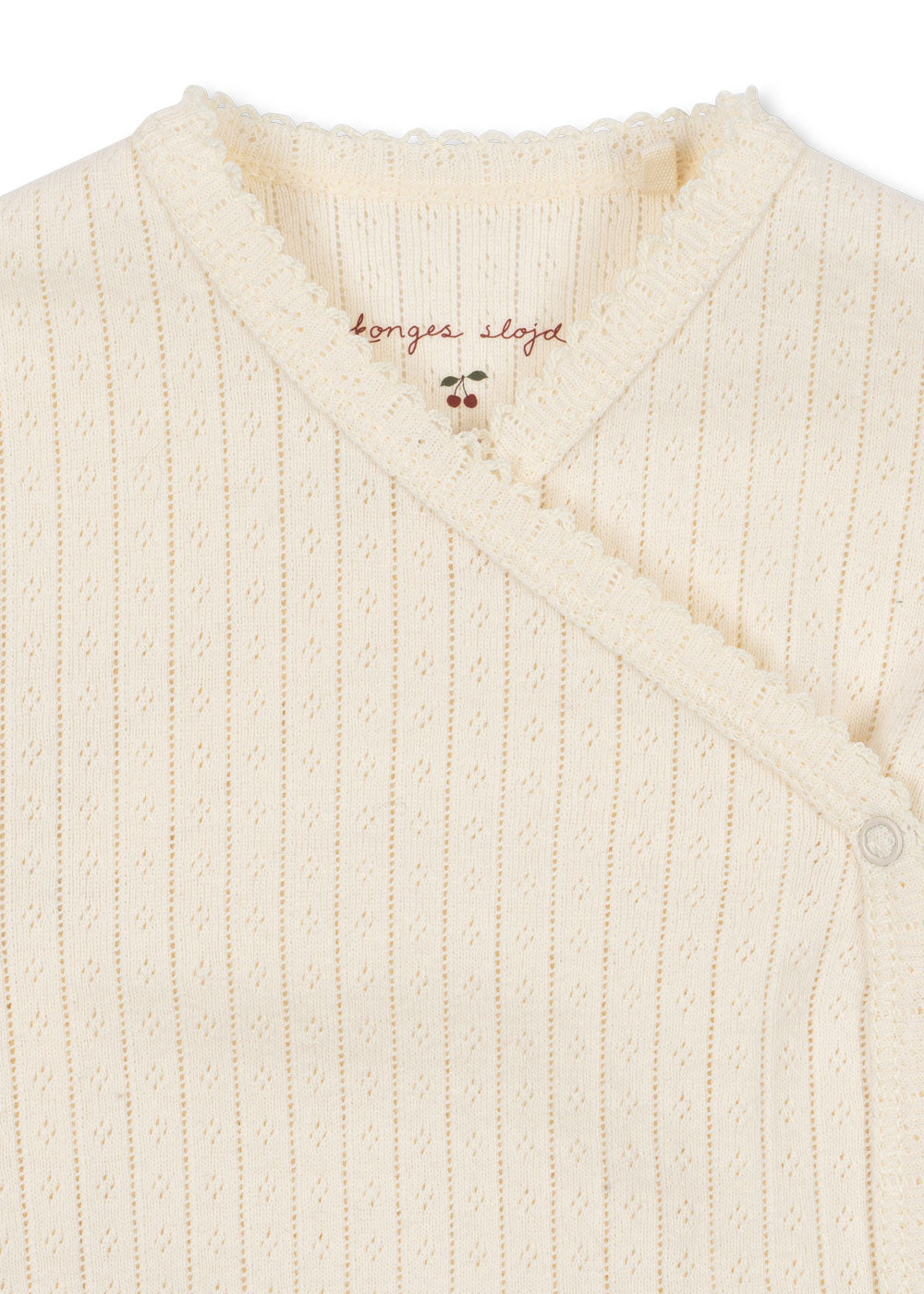 Konges Sløjd Konges Sløjd - Minnie Newborn Body GOTS - Buttercream - Pearls & Swines