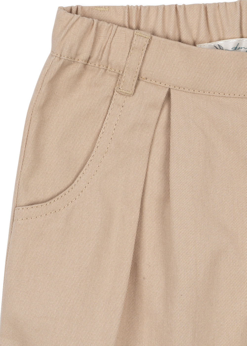 Konges Sløjd Konges Sløjd - Frankie Pants GOTS - Oxford Tan - Pearls & Swines
