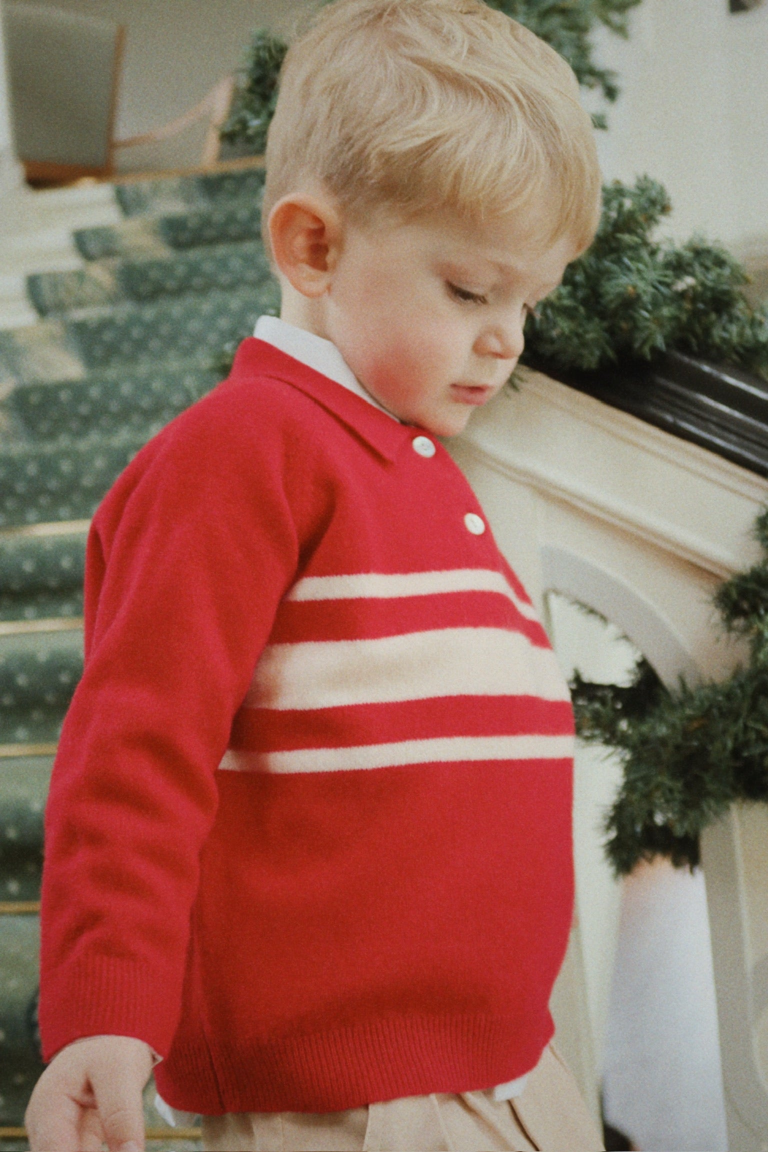 Konges Sløjd Konges Sløjd - Basi Polo - Red - Pearls & Swines