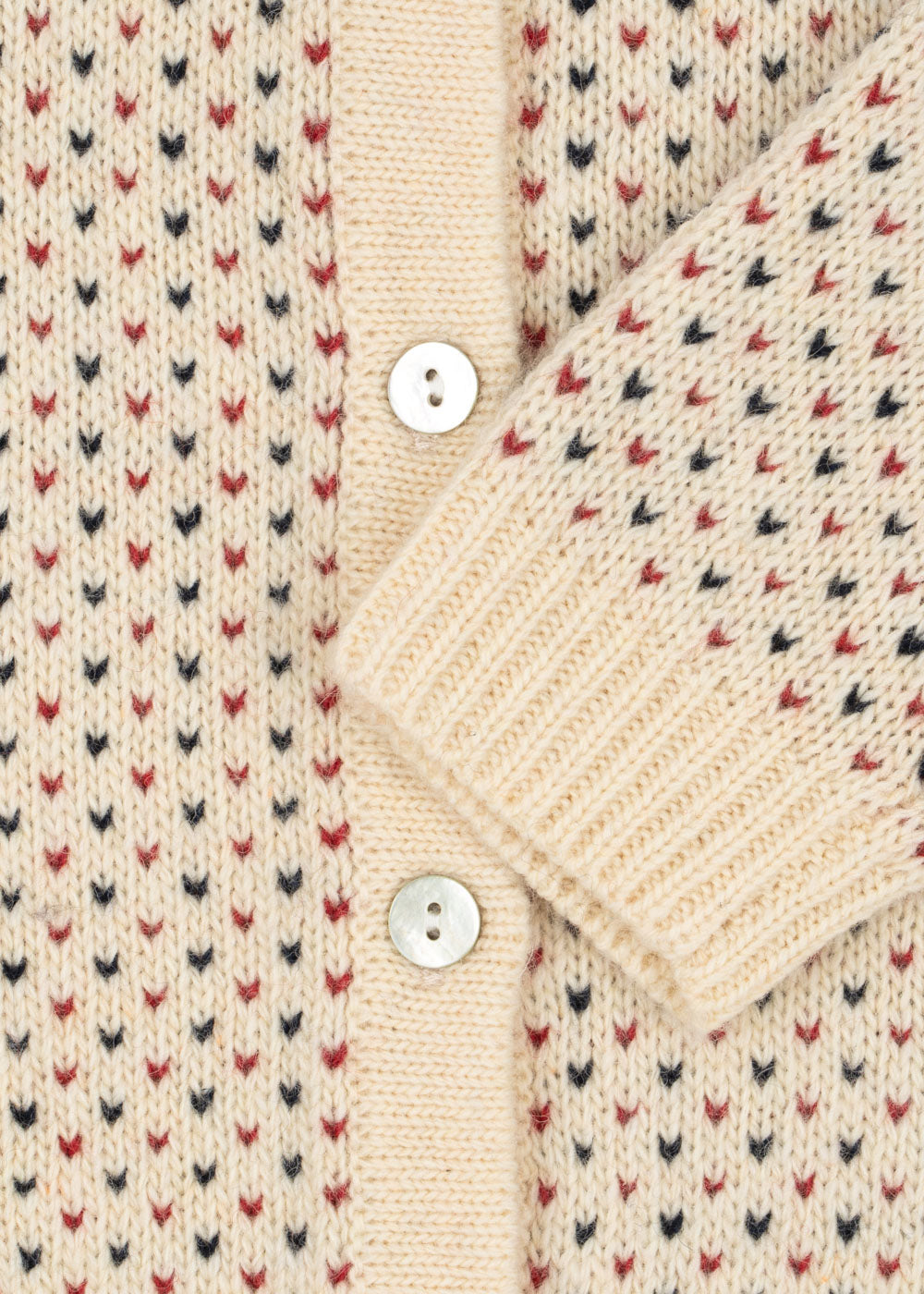 Konges Sløjd Konges Sløjd - Billi Knit Cardigan - Off white - Pearls & Swines