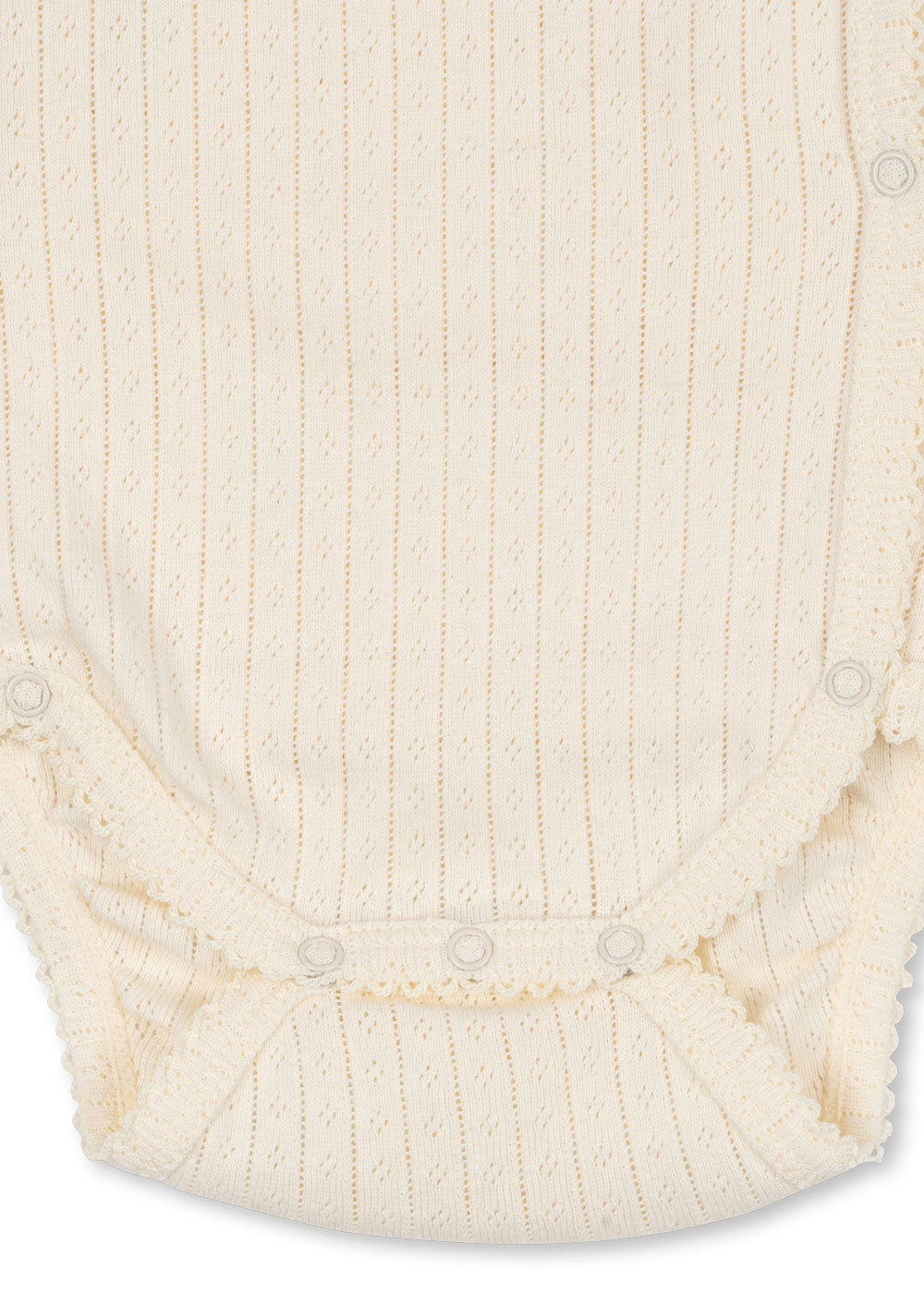 Konges Sløjd Konges Sløjd - Minnie Premature Body GOTS - Buttercream - Pearls & Swines