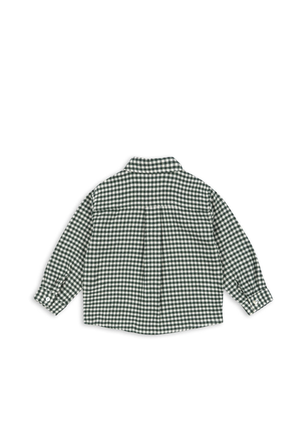 Konges Sløjd Konges Sløjd - Foret LS Shirt GOTS - Green check - Pearls & Swines